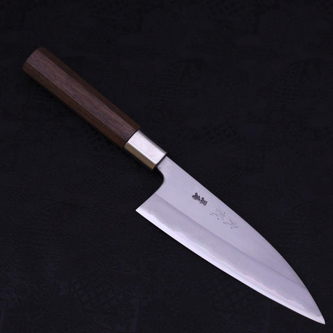Deba Stainless Clad Blue Steel #2 Walnut Handle 165mm (6.5”)