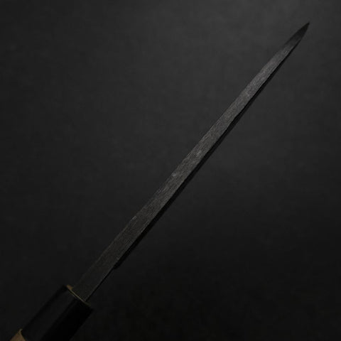 Deba White Steel #2 Kurouchi Tsuchime Cherry Handle 165mm