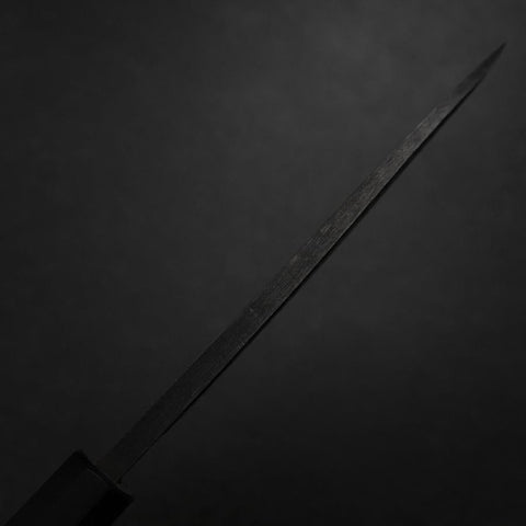 Deba White Steel #2 Kurouchi Tsuchime Walnut Handle 165mm