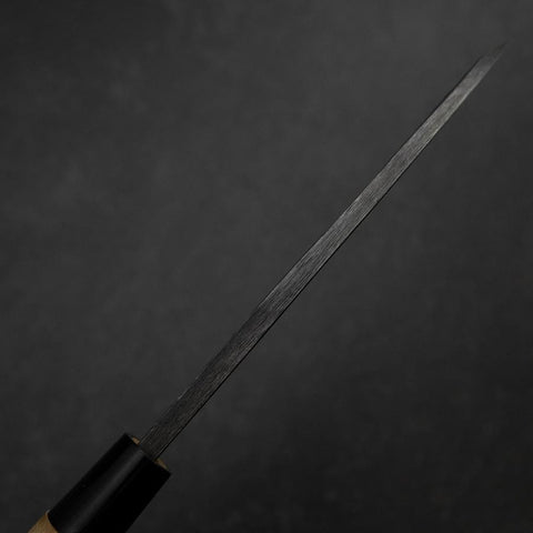 Deba White Steel #2 Left-Hand Kurouchi Tsuchime Cherry Handle 150mm