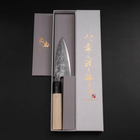 Deba White Steel #2 Nashiji Magnolia Handle 105mm