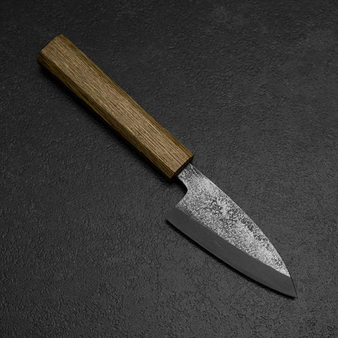 Deba White Steel #2 Nashiji Oak Handle 80mm