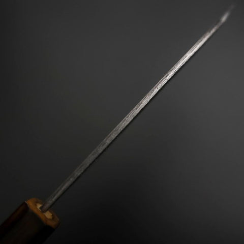 Deba White Steel #2 Nashiji Sumi Urushi Handle 120mm