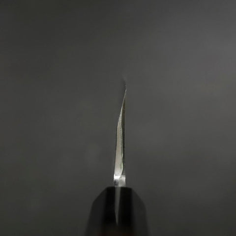 Deba White Steel #2 Kasumi Buffalo Ebony Handle 180mm