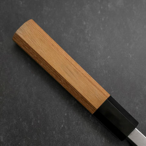 Deba White Steel #2 Kasumi Buffalo Teak Handle 210mm