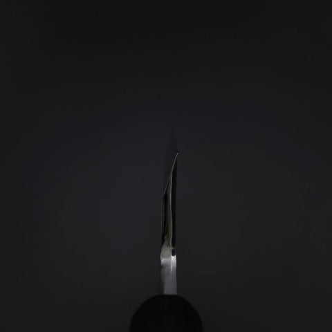 Deba White Steel #2 Kasumi Chokin Silver Dragon Buffalo Ebony Handle 150mm