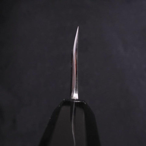 Deba White Steel #2 Kasumi Chokin Silver Dragon Buffalo Ebony Handle 170mm