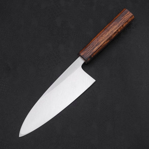 Deba White Steel #2 Kasumi Sumi Urushi Handle 150mm