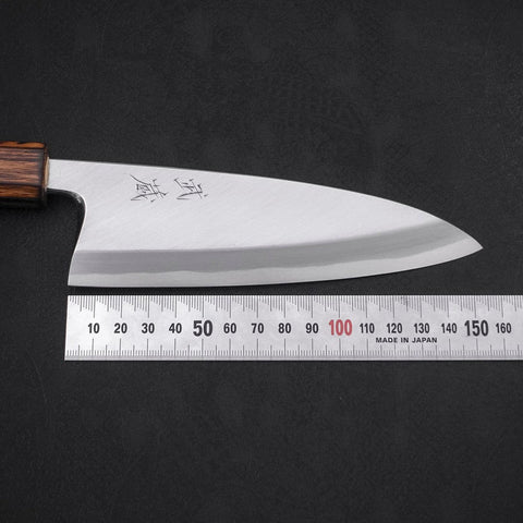 Deba White Steel #2 Kasumi Sumi Urushi Handle 150mm