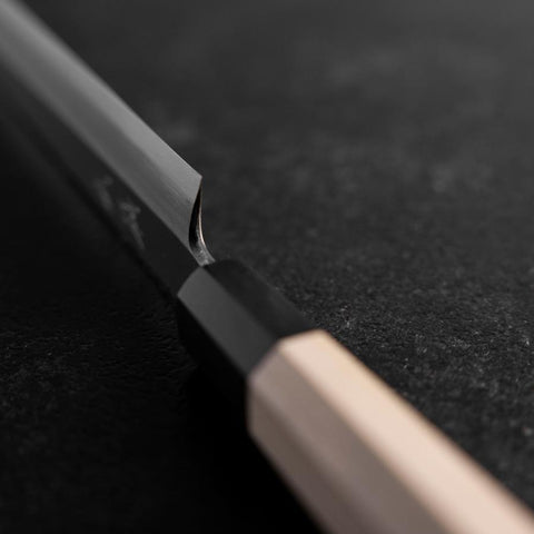 Fuguhiki White Steel #3 Kasumi Buffalo Magnolia Handle 270mm