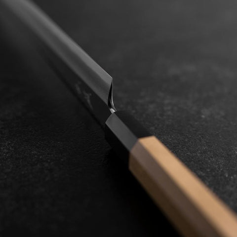 Fuguhiki White Steel #3 Kasumi Buffalo Magnolia Handle 300mm