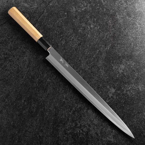 Fuguhiki White Steel #3 Kasumi Buffalo Magnolia Handle 300mm
