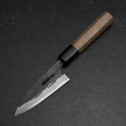 Funayuki Blue Steel #2 Kurouchi Walnut Handle 100mm