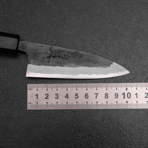 Funayuki Blue Steel #2 Kurouchi Walnut Handle 100mm