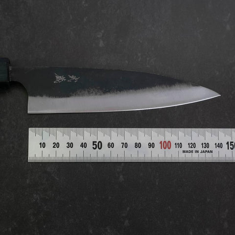 Funayuki Blue Steel #2 Kurouchi Dark Blue Urushi Handle 145mm