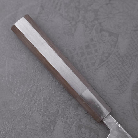 Funayuki Sabaki Blue Super Kurouchi Buffalo Ebony Handle 120mm