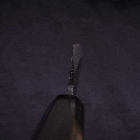 Funayuki Sabaki Blue Super Kurouchi Buffalo Ebony Handle 135mm