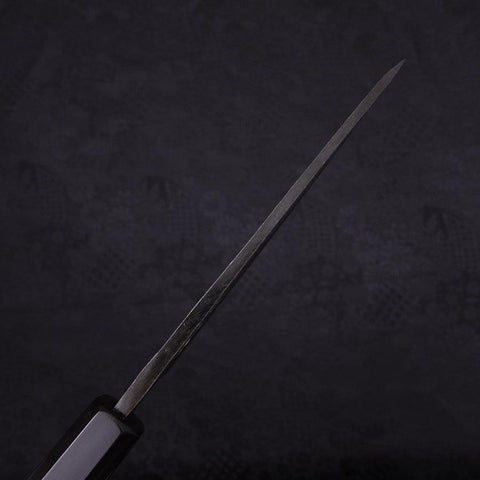 Funayuki Sabaki Blue Super Kurouchi Buffalo Ebony Handle 135mm