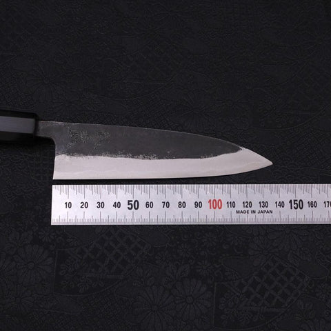 Funayuki Sabaki Blue Super Kurouchi Buffalo Ebony Handle 135mm