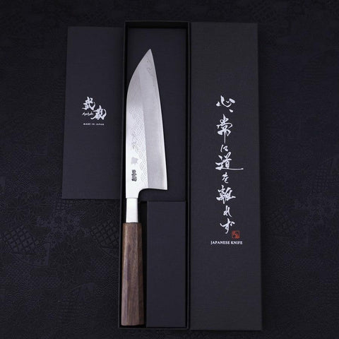 Funayuki Silver Steel #3 Hamachidori Walnut Handle 165mm