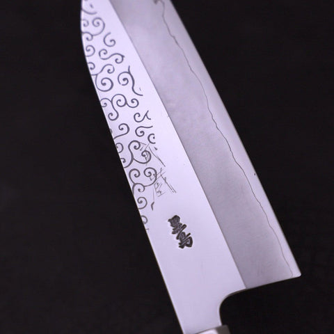 Funayuki Silver Steel #3 Karakusa Walnut Handle 165mm