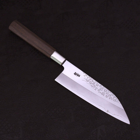 Funayuki Silver Steel #3 Karakusa Walnut Handle 165mm