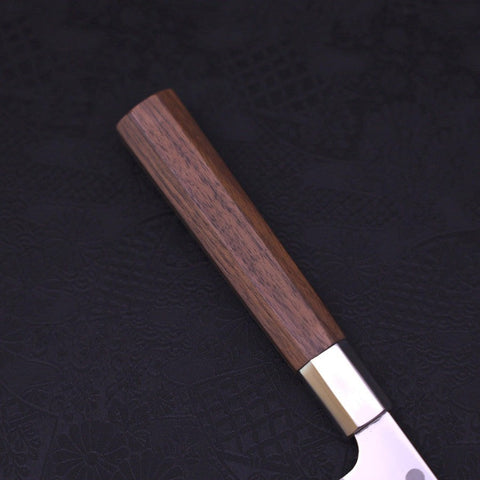 Funayuki Silver Steel #3 Kazahana Walnut Handle 165mm