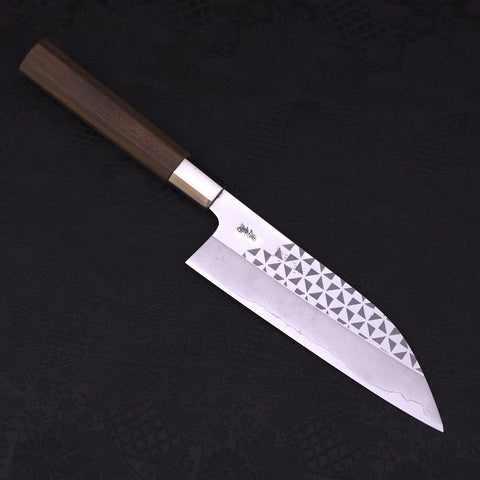 Funayuki Silver Steel #3 Origami Kazaguruma Walnut Handle 165mm