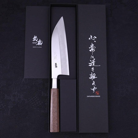 Funayuki Silver Steel #3 Walnut Handle 165mm