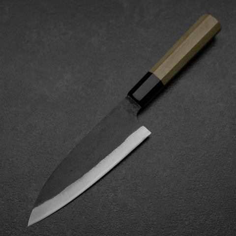 Funayuki White Steel #2 Kurouchi Buffalo Magnolia Handle 155mm