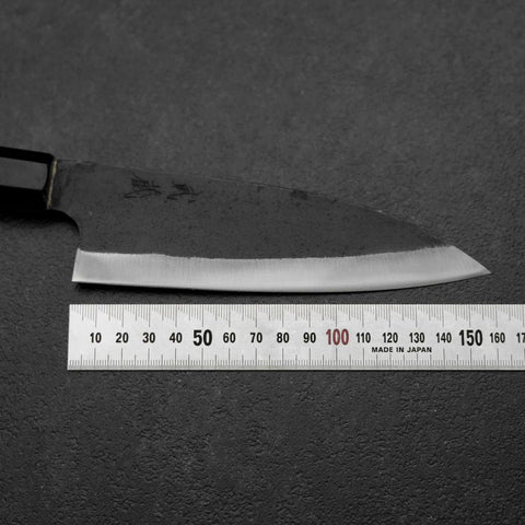 Funayuki White Steel #2 Kurouchi Buffalo Magnolia Handle 155mm