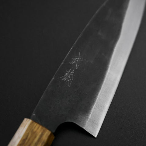 Funayuki White Steel #2 Kurouchi Yaki Urushi Handle 155mm