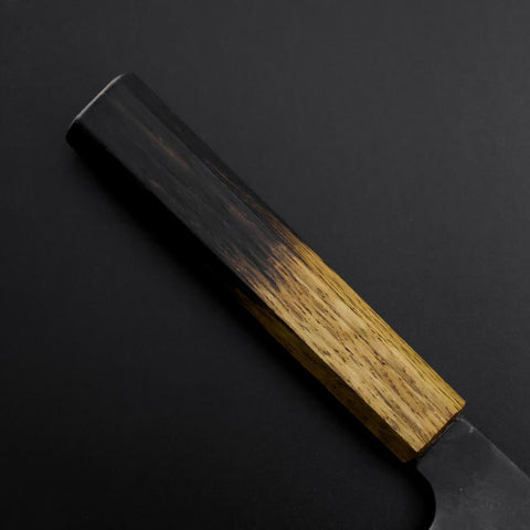 Funayuki White Steel #2 Kurouchi Yaki Urushi Handle 155mm
