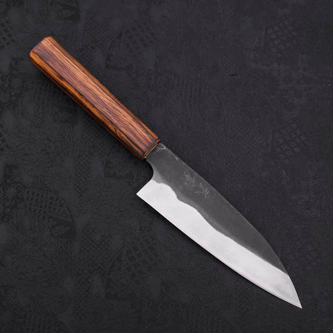 Funayuki White Steel #2 Kurouchi Sumi Urushi Handle 150mm
