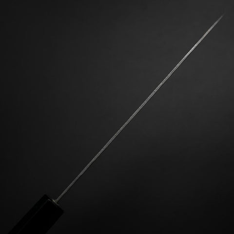 Gyuto 440C Nashiji Mirror Damascus Fire Urushi Handle 180mm