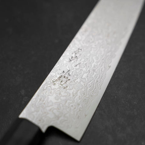 Gyuto AUS-10 Damascus Red Cherry Handle 210mm
