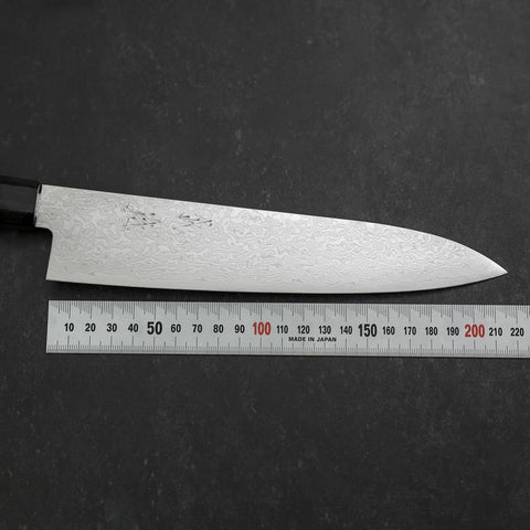Gyuto AUS-10 Damascus Red Cherry Handle 210mm
