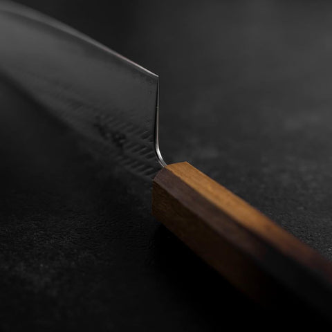 Gyuto AUS-10 Nawame Damascus Yaki Urushi Handle 240mm