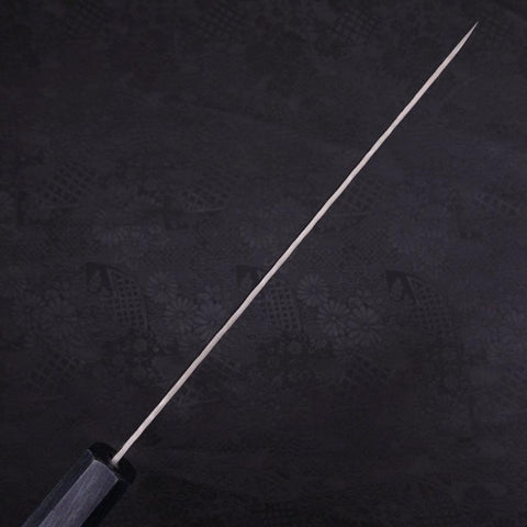 Gyuto AUS-10 Tsuchime Damascus Dark-Blue Urushi Handle 210mm