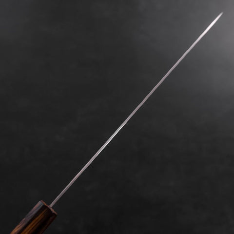Gyuto AUS-10 Tsuchime Damascus Sumi Urushi Handle 240mm