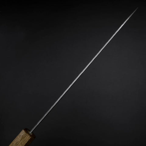 Gyuto AUS-10 Tsuchime Damascus Yaki Urushi Handle 210mm