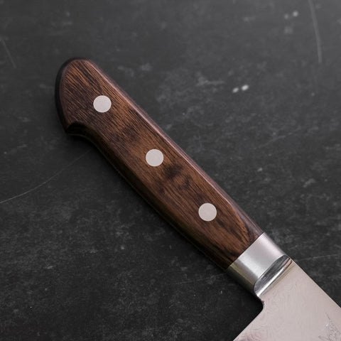 Gyuto AUS-10 Wave Nickel Damascus Western Handle 210mm