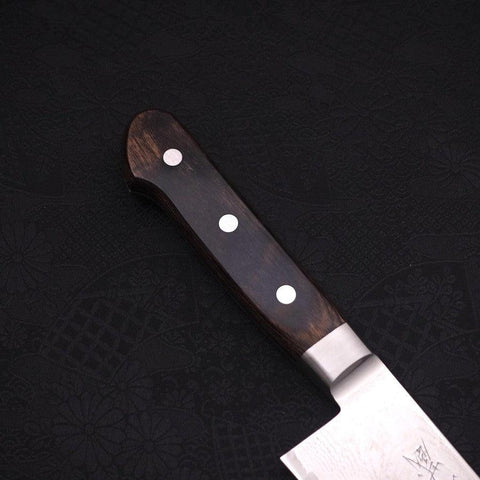 Gyuto AUS-10 Wave Nickel Damascus Western Handle 240mm