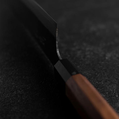 Gyuto Blue Steel #1 Kurouchi Walnut Handle 240mm
