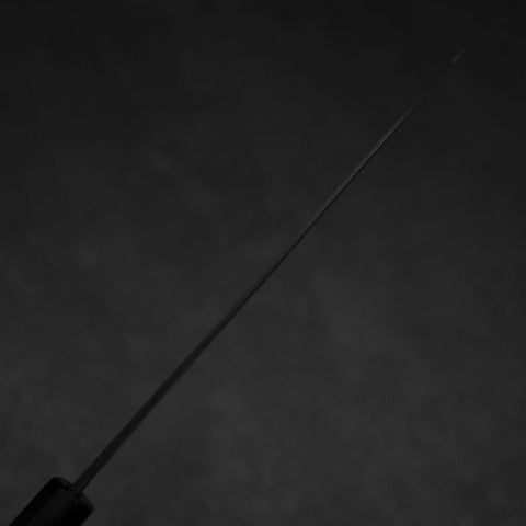 Gyuto Blue Steel #2 Kurouchi Chokin Koi Buffalo Ebony Handle 210mm