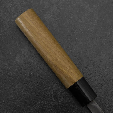 Gyuto Blue Steel #2 Nashiji Stainless Clad Yew Handle 210mm