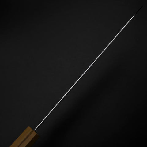 Gyuto Blue Steel #2 Polished Olive Handle 240mm