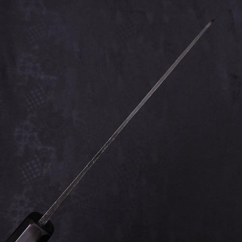 Gyuto Blue Super Kurouchi Buffalo Ebony Handle 180mm