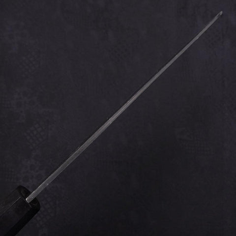 Gyuto Blue Steel #2 Kurouchi Chokin Dragon Buffalo Ebony Handle 210mm
