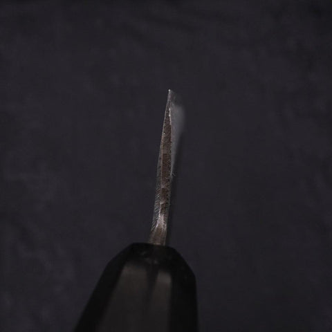 Gyuto Blue Steel #2 Kurouchi Chokin Dragon Buffalo Ebony Handle 240mm